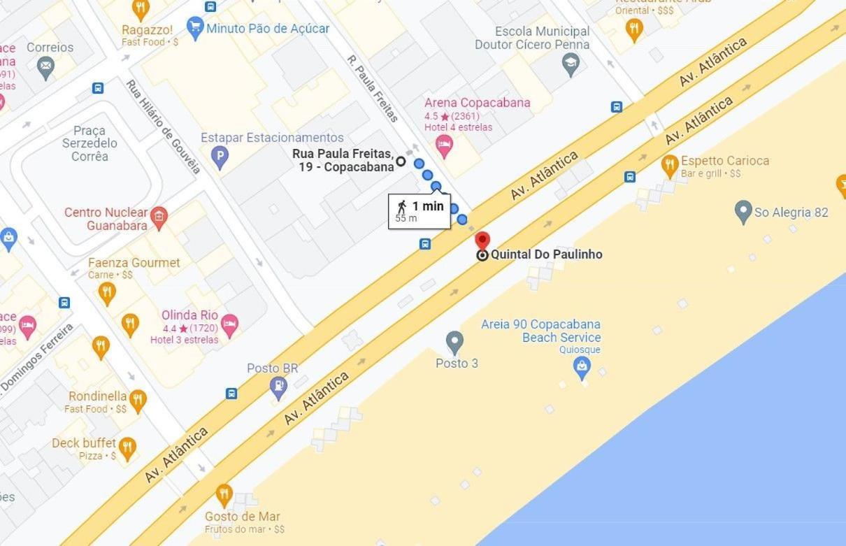 Pf12 - Studio A 1 Minuto Da Praia De Copacabana リオデジャネイロ エクステリア 写真